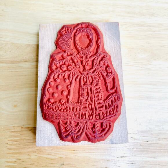 Vintage Penny Black 1998 Sharing a Moment Wood Mounted Rubber Stamp - Picture 4 of 5